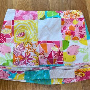 Lilly Pulitzer Vintage Classic Patchwork Skirt Size 2-4
